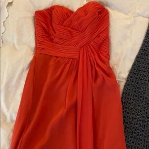 Strapless Bridesmaid Dress